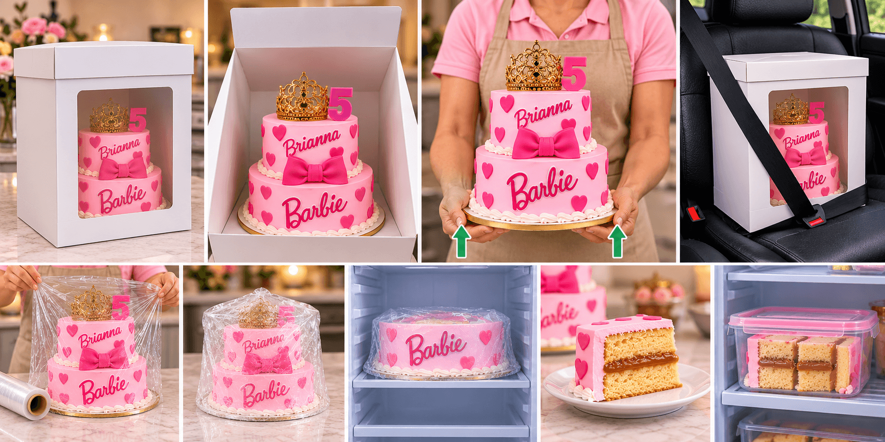 🎂 ¿Cómo conservar tu torta correctamente? 💕